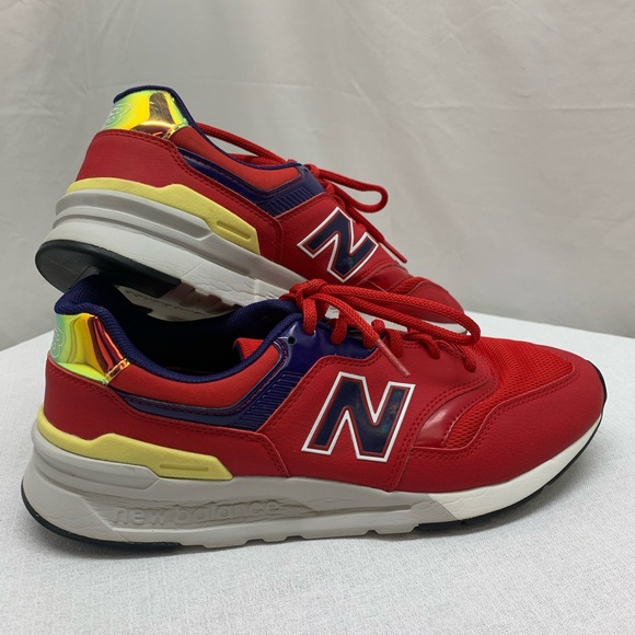 New Balance 997H 'Team Orange / Virtual Sky' Sneakers – Size 8 - Picture 2 of 13